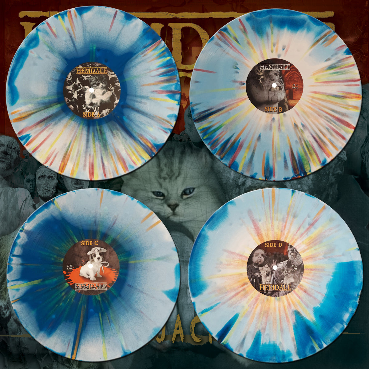 HEMDALE - Rad Jackson 2XLP – Horror Pain Gore Death