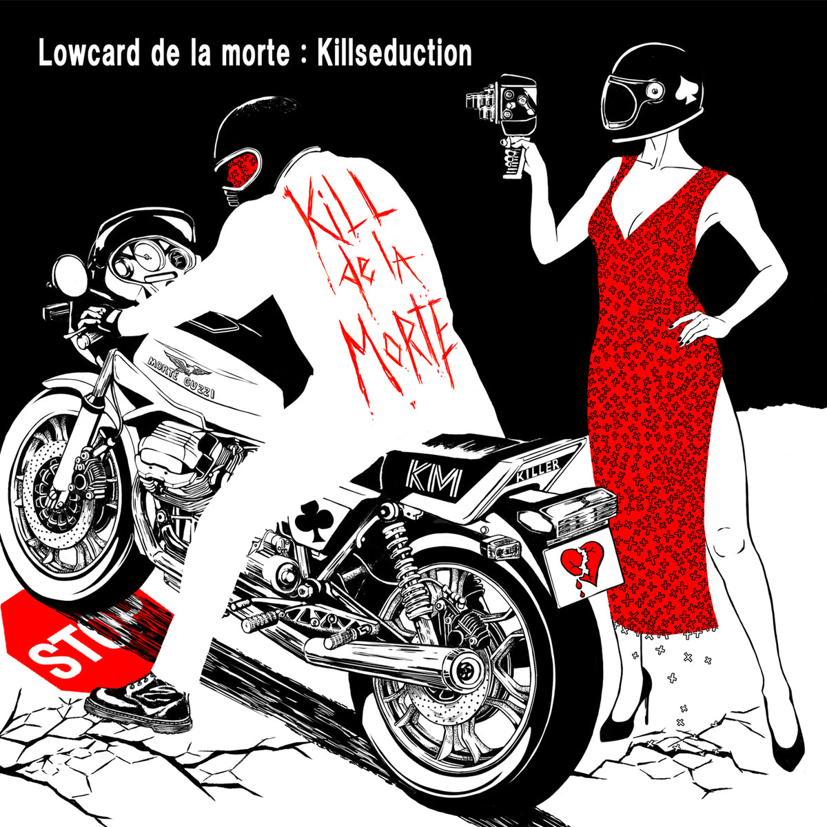 LOWCARD DE LA MORTE / KILLSEDUCTION - Kill De La Morte CD – Horror
