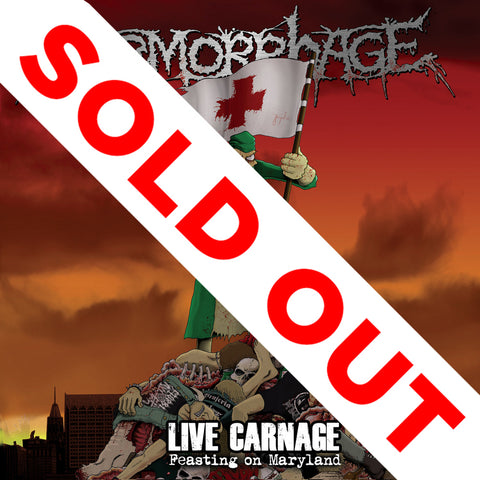 HAEMORRHAGE - Live Carnage: Feasting On Maryland CD