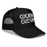 COCAINE CULTURE - New Logo Black Trucker Hat