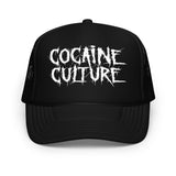 COCAINE CULTURE - New Logo Black Trucker Hat