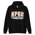 HORROR PAIN GORE DEATH PRODUCTIONS - HPGD Blood Spatter Logo Hoodie