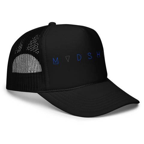 MUDSHOW - Logo Black Trucker Hat