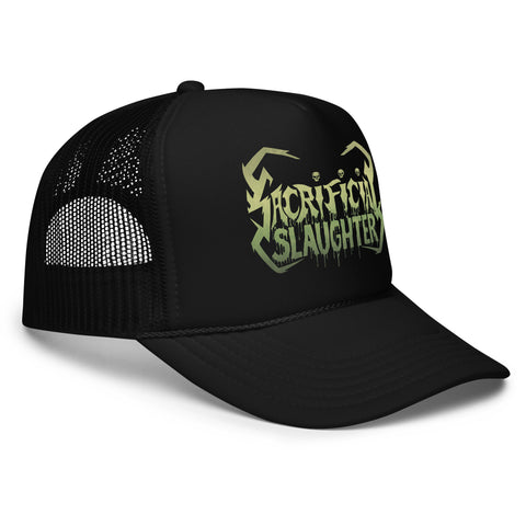 SACRIFICIAL SLAUGHTER - Logo Trucker Hat