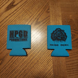 HORROR PAIN GORE DEATH PRODUCTIONS - HPGD Drink Blood Bleed Beer Blue Koozie