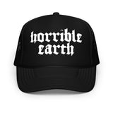 HORRIBLE EARTH - Logo Trucker Hat