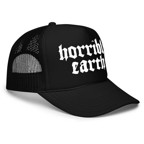 HORRIBLE EARTH - Logo Trucker Hat