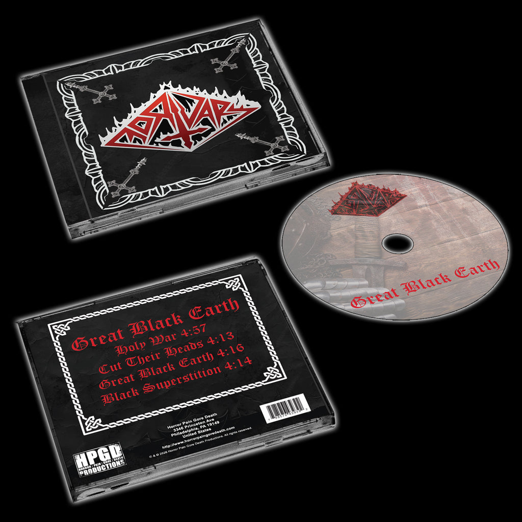 MORTUARY - Great Black Earth CD – Horror Pain Gore Death