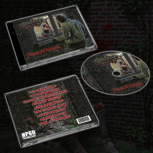 SADISTIC FORCE - Midnight Assassin CD – Horror Pain Gore Death 