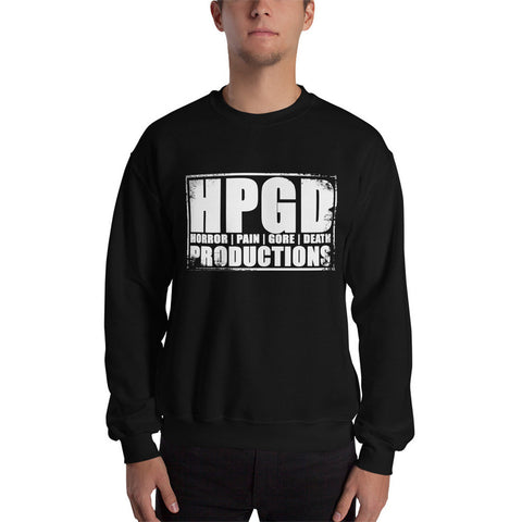 HORROR PAIN GORE DEATH PRODUCTIONS - HPGD Logo Sweatshirt