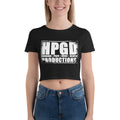 HORROR PAIN GORE DEATH PRODUCTIONS - Logo Women's Black Crop Top