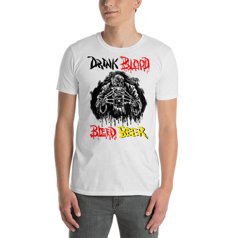 HORROR PAIN GORE DEATH PRODUCTIONS - Drink Blood Bleed Beer T-Shirt