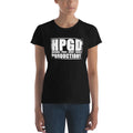 HORROR PAIN GORE DEATH PRODUCTIONS - Logo Women's Fashion Fit Black T-Shirt
