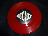 OCCULT 45 / DRONES FOR QUEENS - Split 7-Inch Record (Limited Edition Of 75 Copies on Red Vinyl)