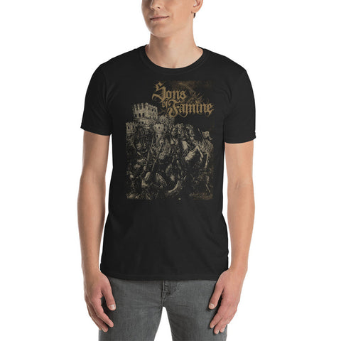 SONS OF FAMINE - As Razors Gnaw Like Wolves T-Shirt