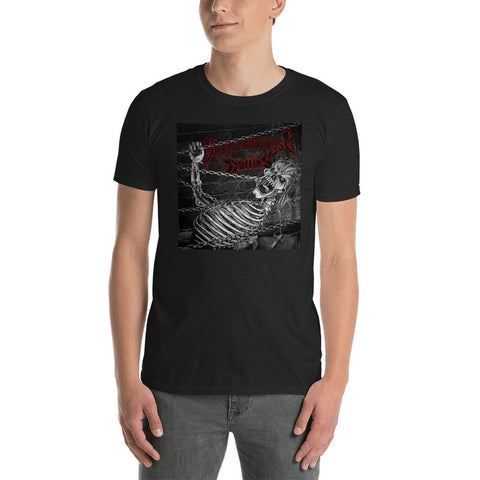 COFFINS / SPUN IN DARKNESS - Split (Original Artwork) T-Shirt