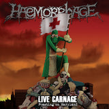 HAEMORRHAGE - Live Carnage: Feasting On Maryland LP Limited To 100 Copies On White vinyl