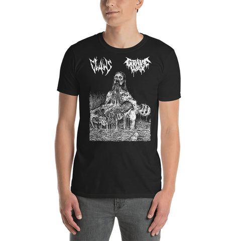 CLAWS / GRAVE WAX - Pestilent Formation T-Shirt