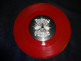 OCCULT 45 / DRONES FOR QUEENS - Split 7-Inch Record (Limited Edition Of 75 Copies on Red Vinyl)